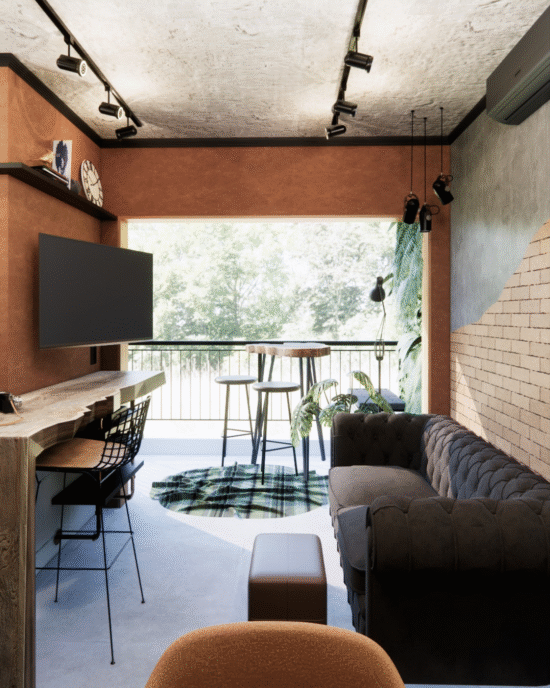 Design de interiores da Fortis Prime