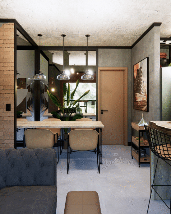 Design de interiores da Fortis Prime